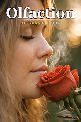 Olfaction meaning — The act of sensing and identifying smells