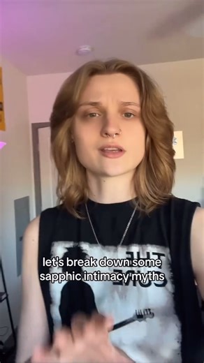 Sybil ☽ on Instagram: "Let’s break down some sapphic myths! For authentic and diverse representation of queer intimacy, go check out CHEEX! You can find the l!nk in my b!o 🔗or g e t c h e e x . c o m and use my code SYBIL7 to get 7 days of free unlimited access to the whole platform