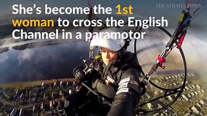 Conservationist tracks swan migration across Channel by motorised glider