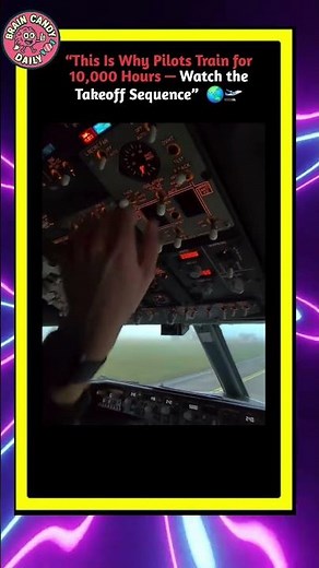 “This Is Why Pilots Train for 10,000 Hours — Watch the Takeoff Sequence”