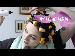 Perming My Own Hair!