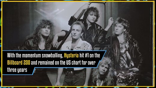 Celebrating 34 Years of HYSTERIA 🤘 On August 3rd, 1987 - Def Leppard's 4th studio album HYSTERIA was released 💥 Celebrate the anniversary by cranking up the album today - and hit the link for a special Hysteria Anniversary Online Game! 👉 https://withkoji.com/@DefLeppard | Def Leppard