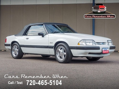 1991 Ford Mustang LX 5.0 Fox Body | 5.0L Automatic | Convertible | eBay