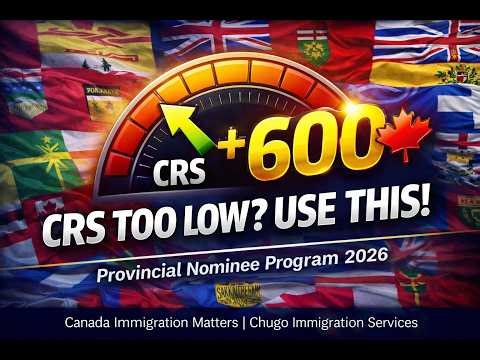 🚨 CRS Score TOO LOW for Express Entry? The PNP Is Your Back Door to Canada PR 2026