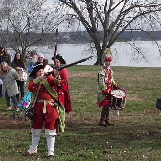 Individual Musket Demonstration… Ft. Loudoun Xmas Garrison…