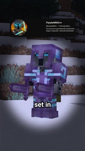 How to make POPULARMMO’S Armor Trim in Minecraft #minecraft #shorts