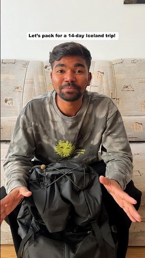 Pack with me for a 14 days Iceland Trip 🇮🇸❤️ #vanlifewithravi #vanlife #iceland