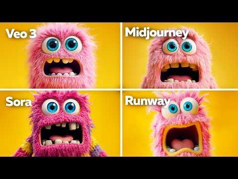 Testing The Best AI Video Generators So You Don't Have To! (Sora AI, VEO3, Midjourney & Runway)