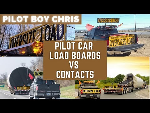 PILOT CAR LOADS || How to Get Work as a Pilot Car Driver