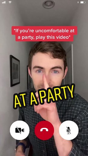 Uncomfortable at a Party? Watch This Video!