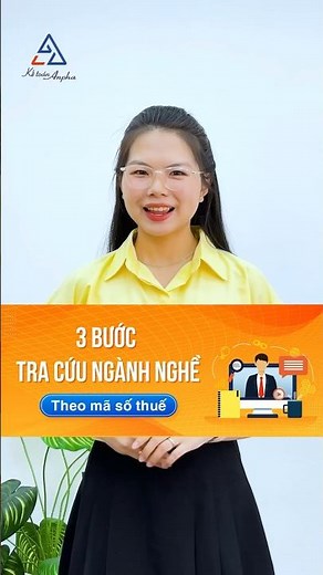 3 bước tra cứu mã ngành kinh doanh bằng mã số thuế công ty #ketoananpha #nganhnghekinhdoanh