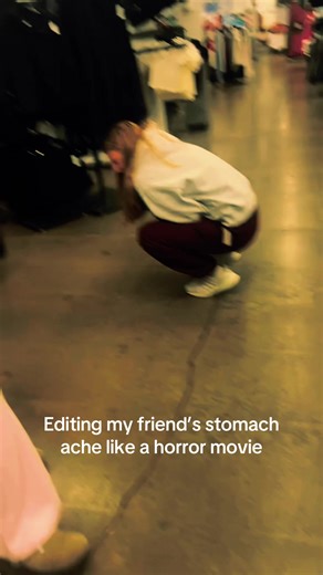 Editing Friends' Stomach Aches Like a Horror Movie