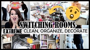 NEW SWITCHING ROOMS | EXTREME CLEAN ORGANIZE DECORATE WITH ME | Til Vacuum Do Us Part Thank you so much for watching today’s video. I hope it gives you some motivation to work on a space you’ve wanted to get done for awhile. 💗 *** This video was not created for children under the age of 13*** ✨TIL VACUUM DO US PART SUBSCRIBE HERE: https://bit.ly/2AssR9h ✨ ASHLEYandCHASE SUBSCRIBE HERE: http://bit.ly/2ItjxG2 ❤MY AMAZON STORE https://www.amazon.com/shop/tilvacuumdouspart (Some links are affiliate