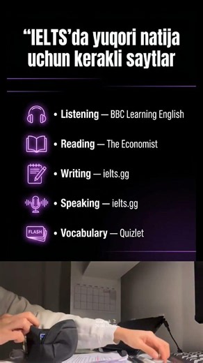 Sayt linklarini olish uchun "+" qoldiring 👇 ielts.gg