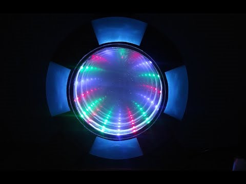 How to Make a Unique Infinity Mirror with Epoxy and Walnut Wood? (DIY)