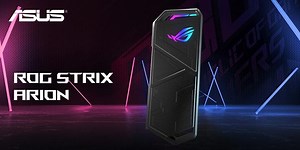 ASUS ROG Strix Arion 超級潮 M.2 NVMe SSD 外接盒 / 潮流配件 全鋁 AURA Sync