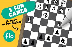 【Procreate】新手级教程 You Can Draw This in PROCREATE 在iPad上的PROCREATE中玩8个有趣的游戏_哔哩哔哩_bilibili