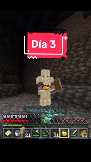 Explorando y saqueando en Minecraft - Día 3