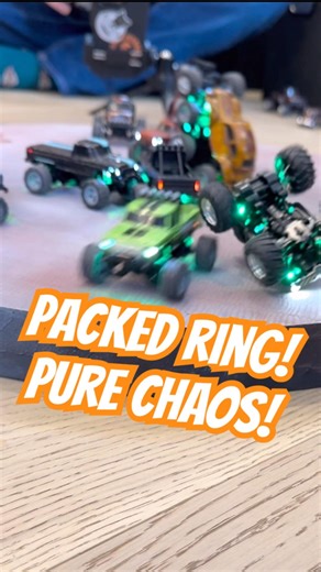 NO SPACE LEFT! RC SUMO GOES FULL CHAOS