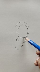 11K views · 145 reactions | Easy Ear Drawing Tricks #reels #drawing #art | Ashish Art | Facebook