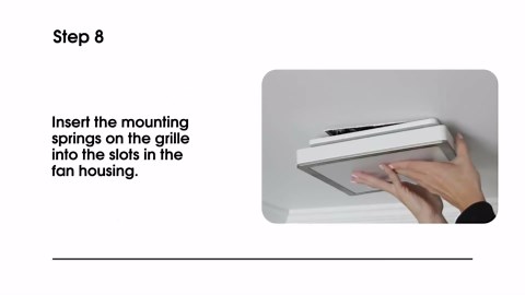 Homewerks 7105-12-BN Bathroom Fan with Light 100-CFM 2 Sones Square Ventilation Fan Dimmable LED Light and Magnetic Trim Ring Brushed Nickel