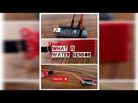 Water sensor connections with Arduino, everything about water sensor #video #sensor