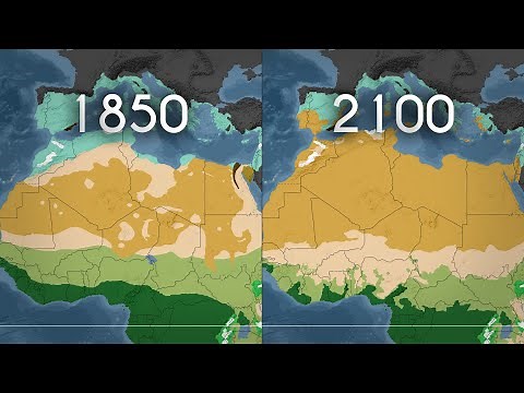 The Expansion of the Sahara (1850–2100)