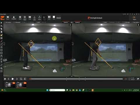 Today's Driver Analysis - Pro vs. Am - Swing Plane and Head Lift
