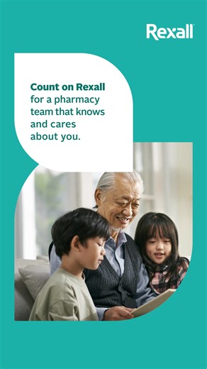 Count on our pharmacists to take the time to know you, so you get personalized care and advice tailored to your health needs. | Rexall Drugstore