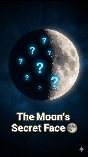 Why We Never See the Moon’s Dark Side | The Truth About Tidal Locking” #historyflash #howto #moon