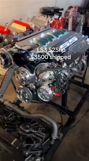 LS3 525hp #engine #trending #ls #fyp