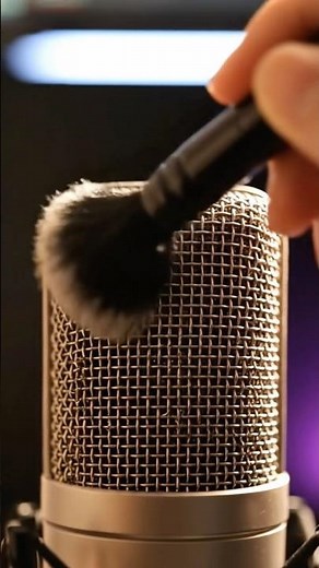 Studio Mic Cleaning ASMR – The Most Satisfying Sound Ever