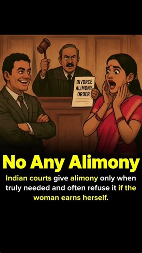 Understanding Alimony Laws in India: The "Need-Based" Approach😯🔥🤑