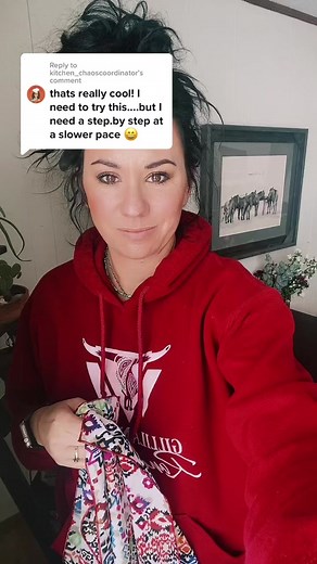 Replying to @kitchen_chaoscoordinator here it is! Slowed down and alllll the steps :) #wildrags #wildragtutorial #scarftying #headbandscarf #cowgirlfashion #midwestcowgirl #fashiontip