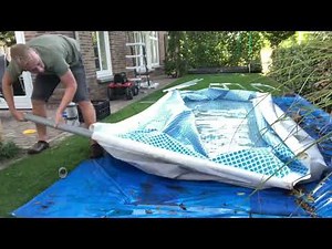 disassembly trick of the pipes intex swimming pool / demontage van buizen intex zwembad #intexpool