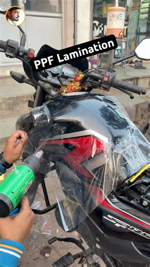 Honda Sp 125 PPF Lamination #shorts #ytshorts #hondasp125bs6 #ppfprotection