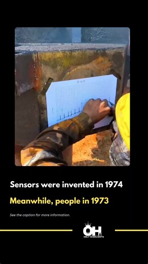 Before digital sensors became standard on construction sites, engineers relied on manual measurements to monitor foundation performance. This demonstration shows the traditional