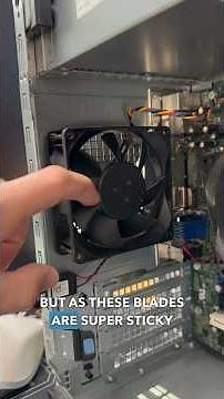 Hard Drive Fan Failure Error! #pc #computerrepair #techtips #tech #repair