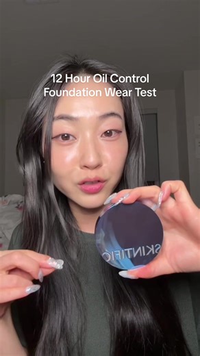 12 Hour Oil Control Foundation Test with Skintific