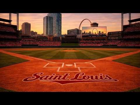 St Louis Cardinals Inspired Baseball Ambience | Stadium Crowd Noise (10 Hours, No Commentary)