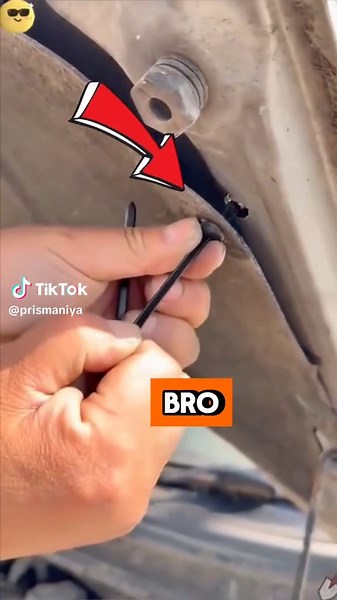 cara mudah memperbaiki baut yang lepas tanpa kebengkel guys #rivet #bemper #bautrivet #bautrivetmobil #kabelties