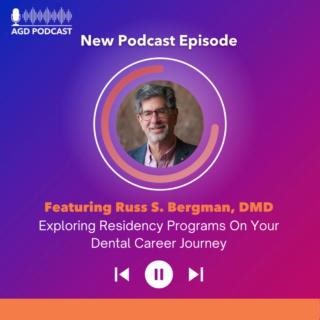 In the latest podcast Dr. Schmidt speaks with Russ S. Bergman, DMD, vice chair and GPR program director at Newark Beth Israel's Department of Dentistry. Together they talk about residency programs, the application process, and the valuable ways postgraduate general dentistry training prepares new dentists for success in their careers. https://on.soundcloud.com/9ePm1 . Also Available on Apple Podcast and Spotify! | Academy of General Dentistry