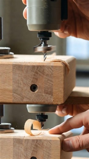 Mini Precision Router – Perfect Edge Finish on Hardwood? ✨ Clean Cut Test