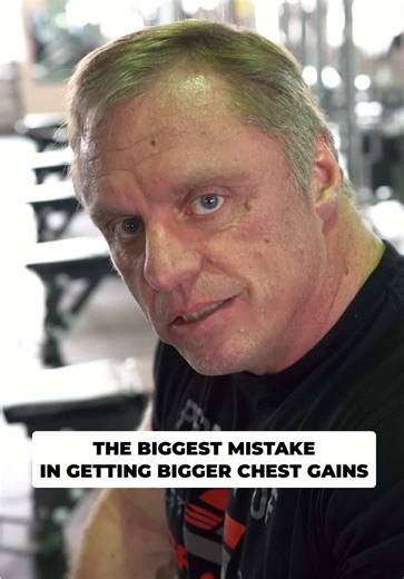 The Biggest Mistake for Building Chest Muscle Gains