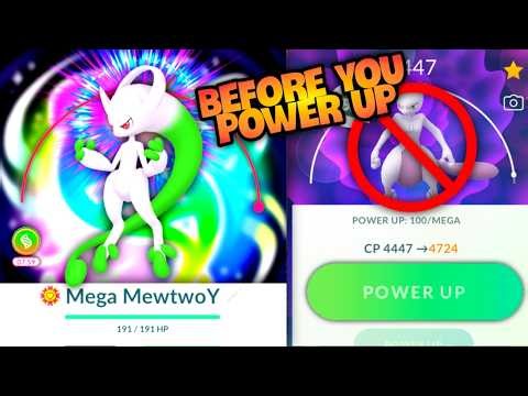 *WAIT FOR MEGA MEWTWO TO POWER UP MEWTWO BECAUSE OF THIS* Pokemon GO news & tips