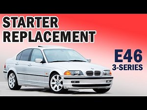Comment retirer le démarreur sur la BMW Série 3 E46
