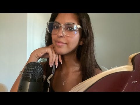 ASMR soft whispered history talk for deep sleep