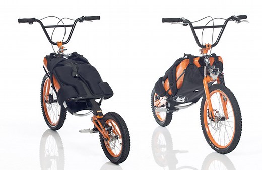 Awesome Bergmonch Bike Folds into a Backpack