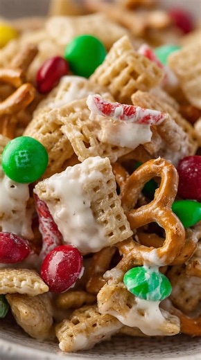 121K views · 277 reactions | ✨ Christmas Crack Chex Mix — Sweet, Salty & Seriously Addictive Holiday Snack! ✨ ✨ Ingredients You’ll Need: 2 cups pretzels 2 cups plain Cheerios 3 cups Chex cereal (rice or corn) Full Recipe in Coʍmеոτ  #ChristmasChexMix #HolidaySnacks #SweetAndSaltyTreats #FestiveBites | Toothsome Recipes | Facebook