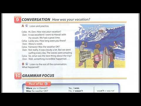 INTERCHANGE FOURTH EDITION; NIVEL 1 (LIBRO ROJO) UNIDAD7